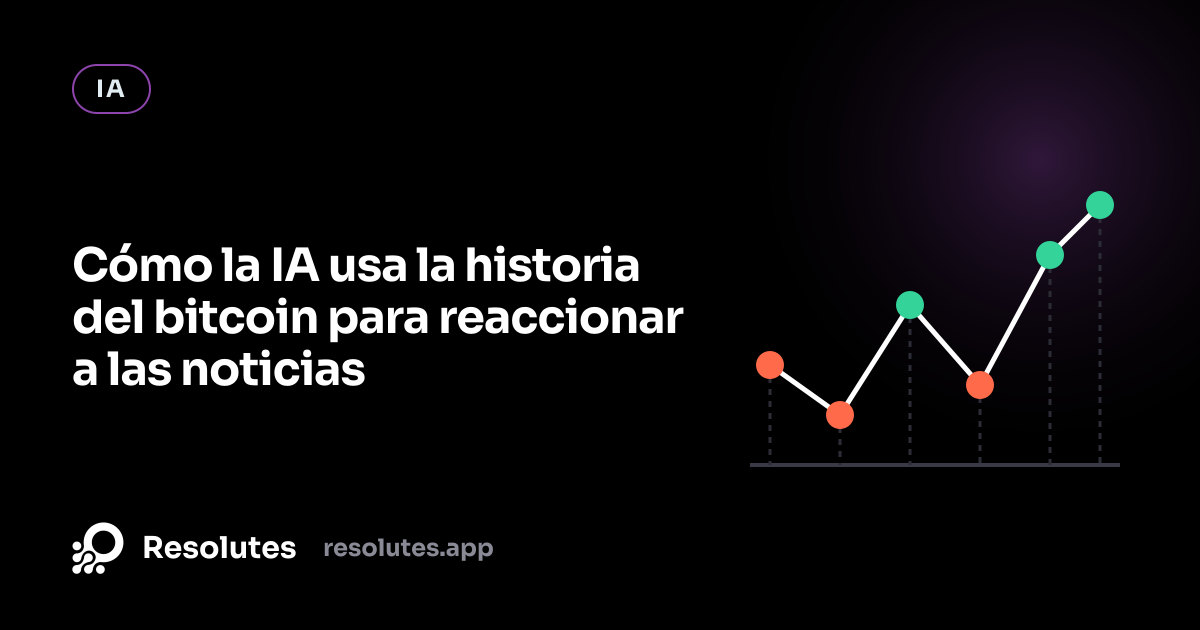 Cómo la IA usa la historia del bitcoin para reaccionar a las noticias