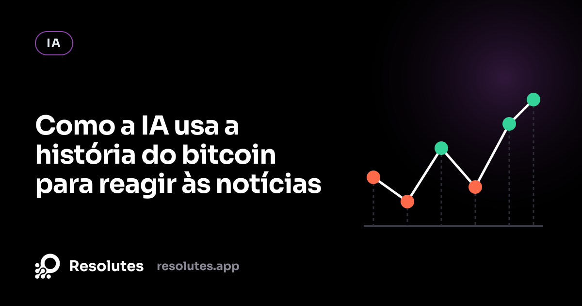 Como a IA usa a história do bitcoin para reagir às notícias
